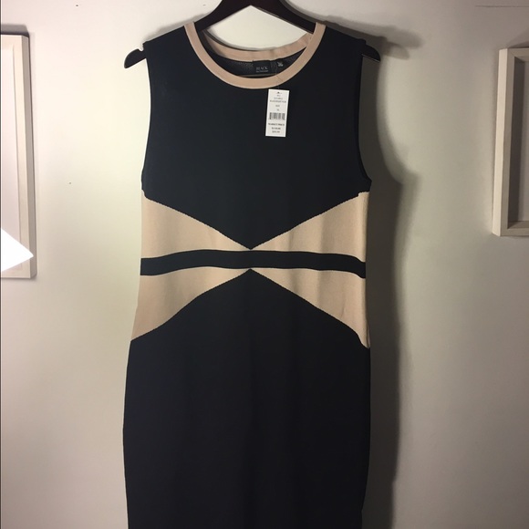 BLACK by Saks Fifth Avenue Dresses & Skirts - Black and Cream dress by Saks Fifth Avenue.