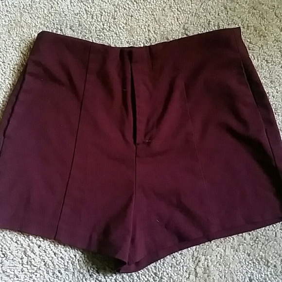 High waisted shorts