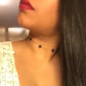 14k Gold Fill & Lapis Lazuli Choker Necklace