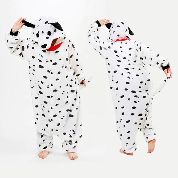 Dalmatian kigurumi costume