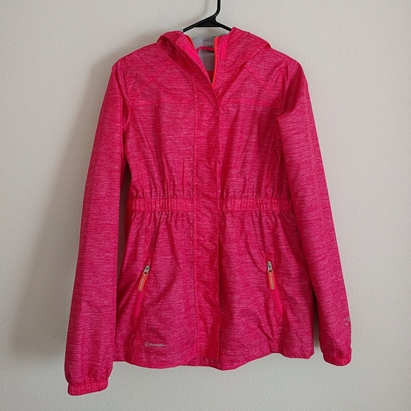 Bright Pink Rain Jacket