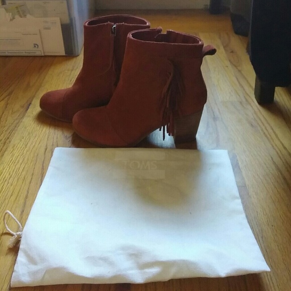 Suede Fringe Woman's Booties