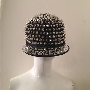 Metal Spiked Hat