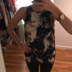 Multicolor print top
