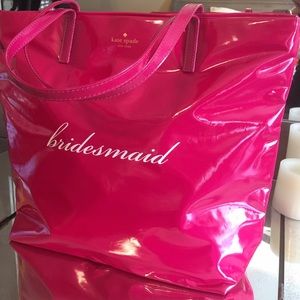 Kate Spade Bridesmaid tote bag!