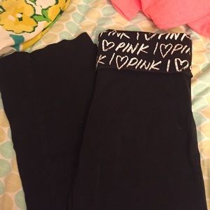 Victoria's Secret Pink yoga pants