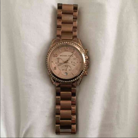 Michae Kors Rose Gold Watch