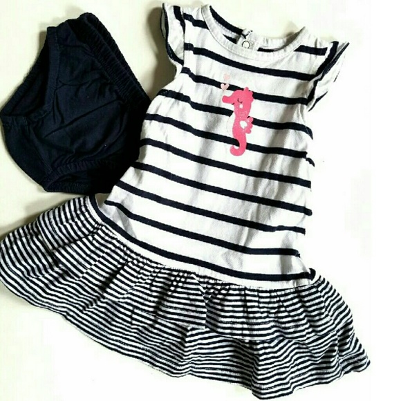 Seahorse Drop waist Dress