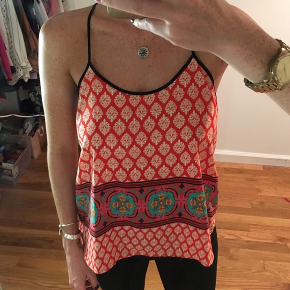 Love Tree Sleeveless Blouse
