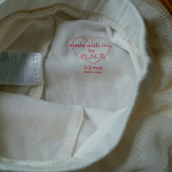 Ivory Tiered Tutu Leggings - Picture 3 of 3