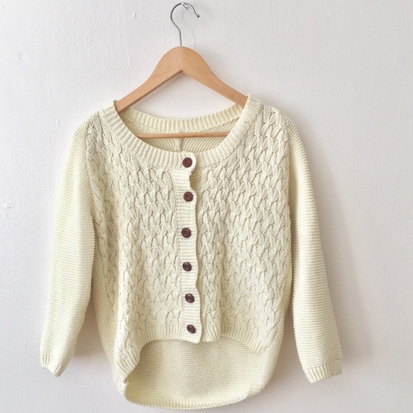 Vintage Cream Cardigan