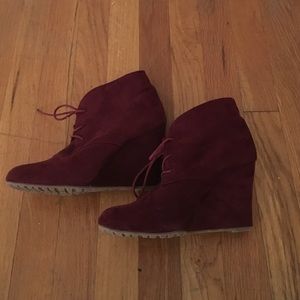 F21 Wedge Booties