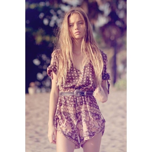 Free People Dresses & Skirts - SOLD Spell Desert Rose Playsuit