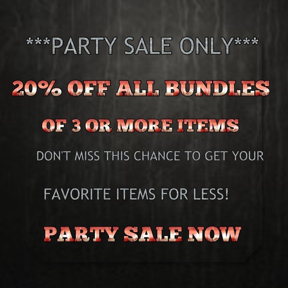 ⚫️⚫️MENS PARTY SALE NOW 20% OFF BUNDLES 3 +⚫️⚫️ - Picture 1 of 1