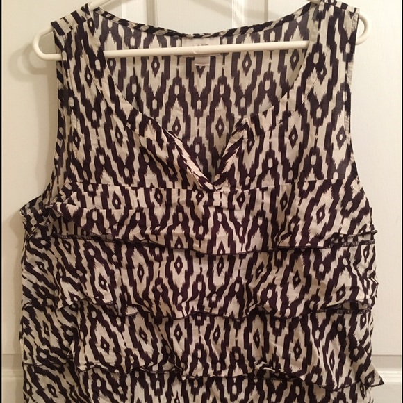 Ann Taylor Loft sleeveless blouse