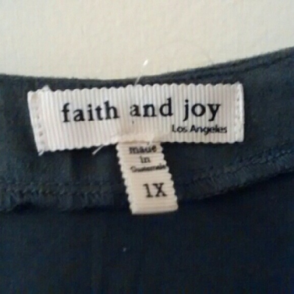 NWT Plus Size Faith and joy hippy fringe vest - Picture 2 of 3