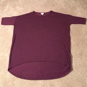 Maroon Medium LuLaRoe Irma