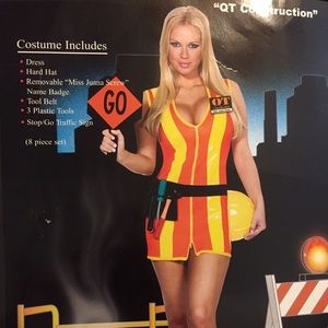 QT Construction Halloween Costume