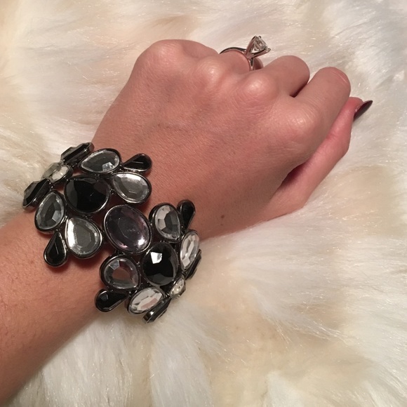 The Limited Jeweled Cuff