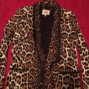Juicy Couture leopard blazer