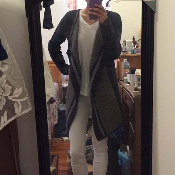 Cardigan coat