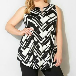 *Host Pick* Avenue Geo Chevron Swing Tank