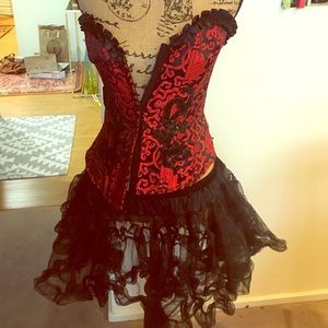 Can can Dancer Halloween costume