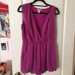 Fuschia romper