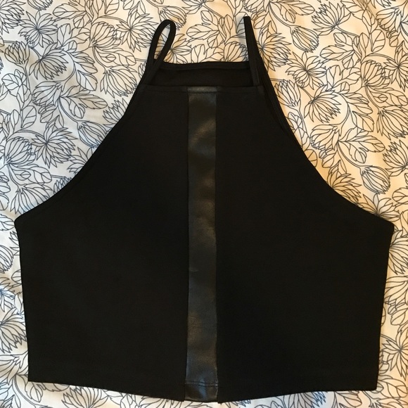 Black Crop Top