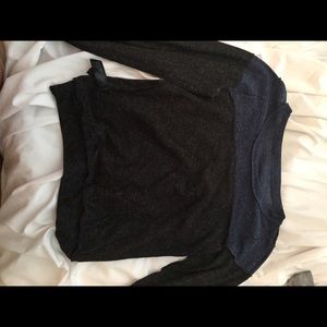 blue & grey long sleeve