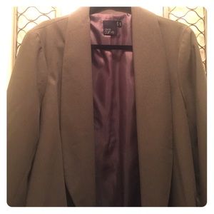 Hunter Green Belted Blazer