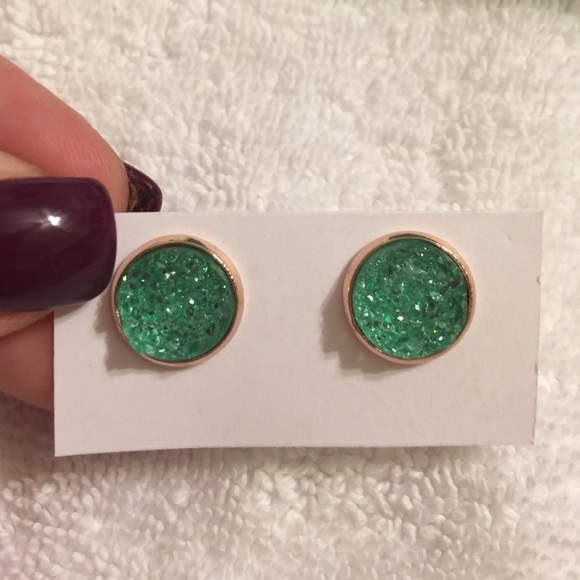 🔴PRICE CUT🔴Druzy Earrings (2pairs) - Picture 4 of 4