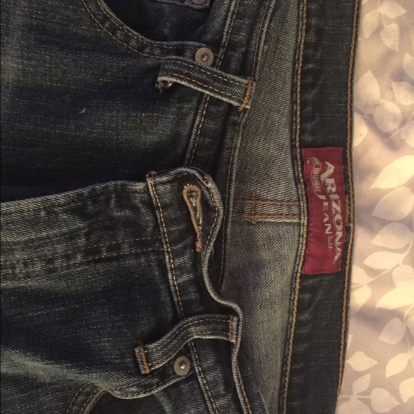 2 pair of Arizona jeans from JC Penney.