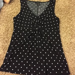 Polka dot top