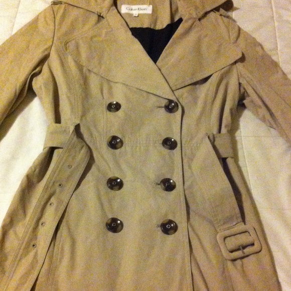 NWOT Calvin Klein trench coat