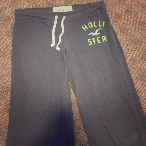 Hollister grey sweatpants.