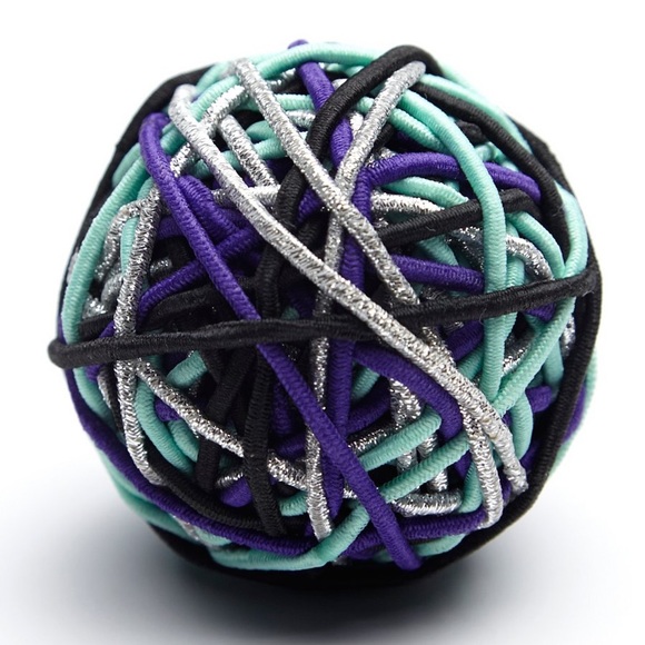 Free People Accessories Boho Festival Infinity Hair Tie Ball
