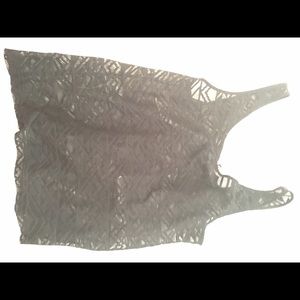 black aztec print tank