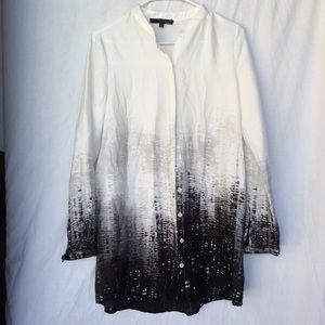 Elie Tahari Long Sleeve Button Down