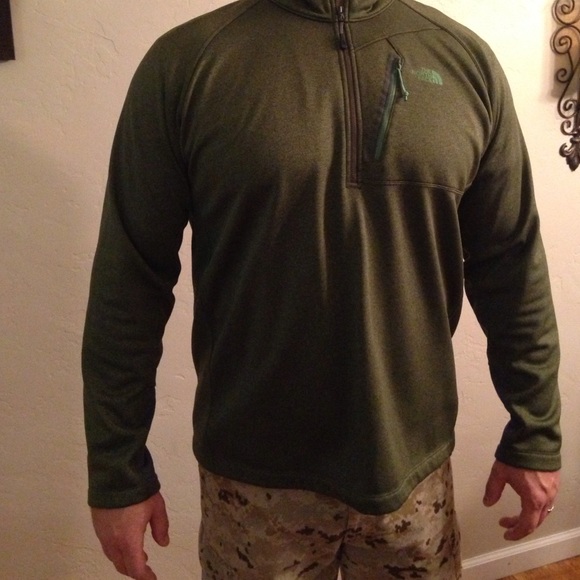 The North Face quarter zip pullover