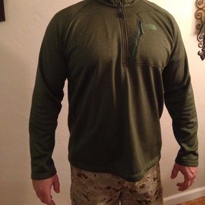 The North Face quarter zip pullover