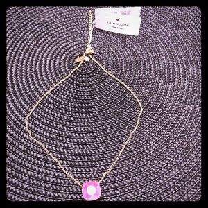 Kate Spade Pink "Cause A Stir" Necklace [NWT]