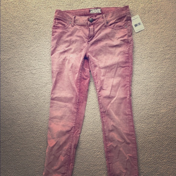 Free people pink trousers