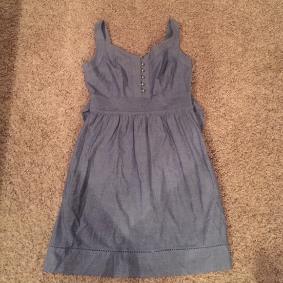 Cremieux Chambray Dress