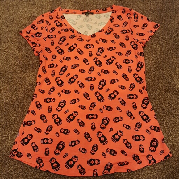 Matryoshka print shirt!