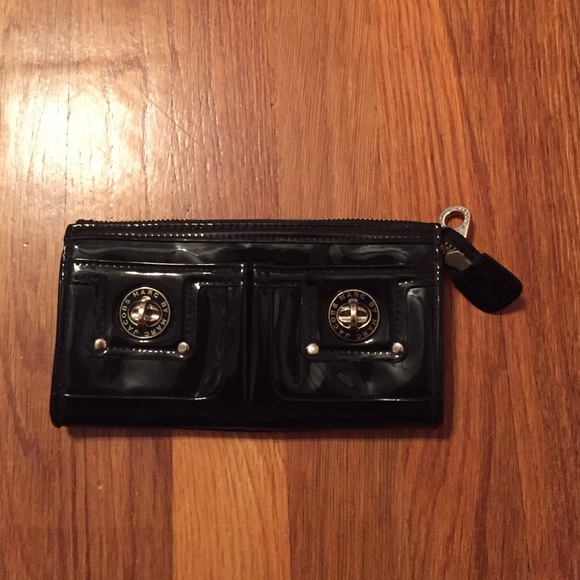 Black Patent Leather Wallet
