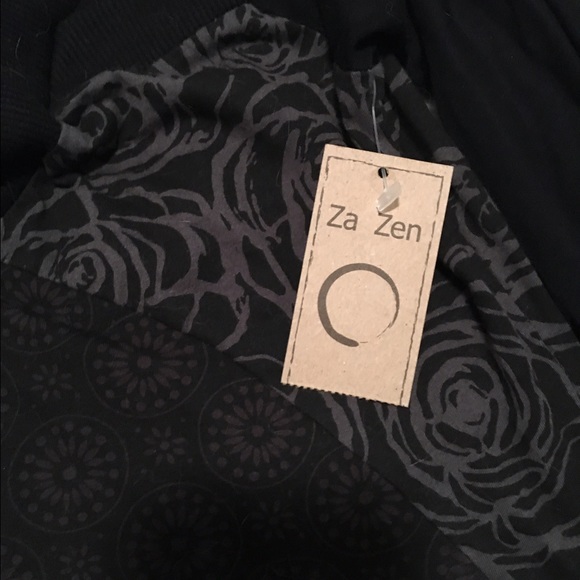 Cotton knit long sleeve tunic - Picture 4 of 4