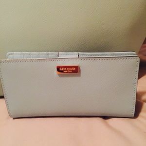 Nwt Kate spade baby blue wallet