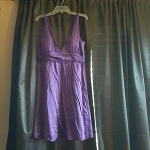 Sexy purple dress