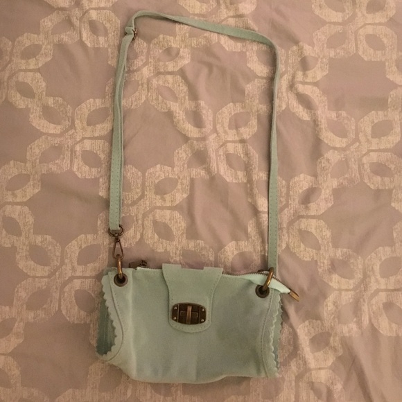 Italian purse baby blue